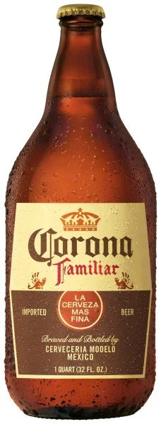 CORONA FAMILIAR LAGER BEER BOTTLE 32OZ