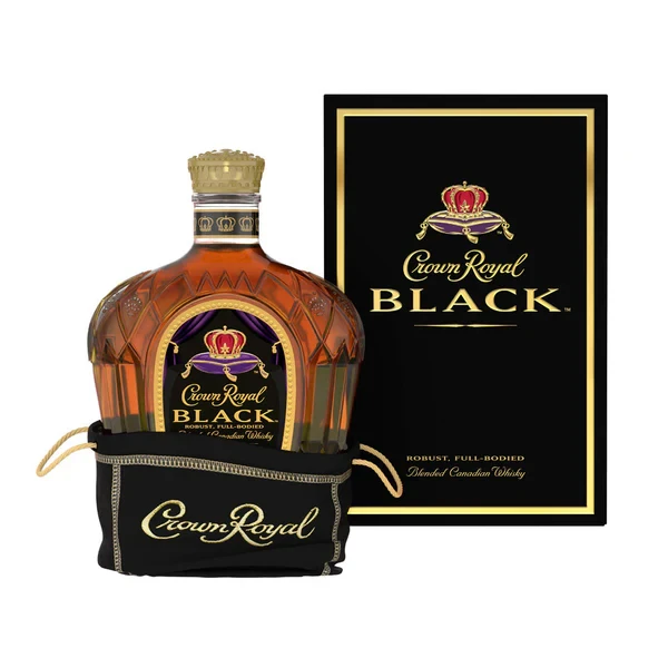 CROWN ROYAL BLACK CANADIAN WHISKY 750ML