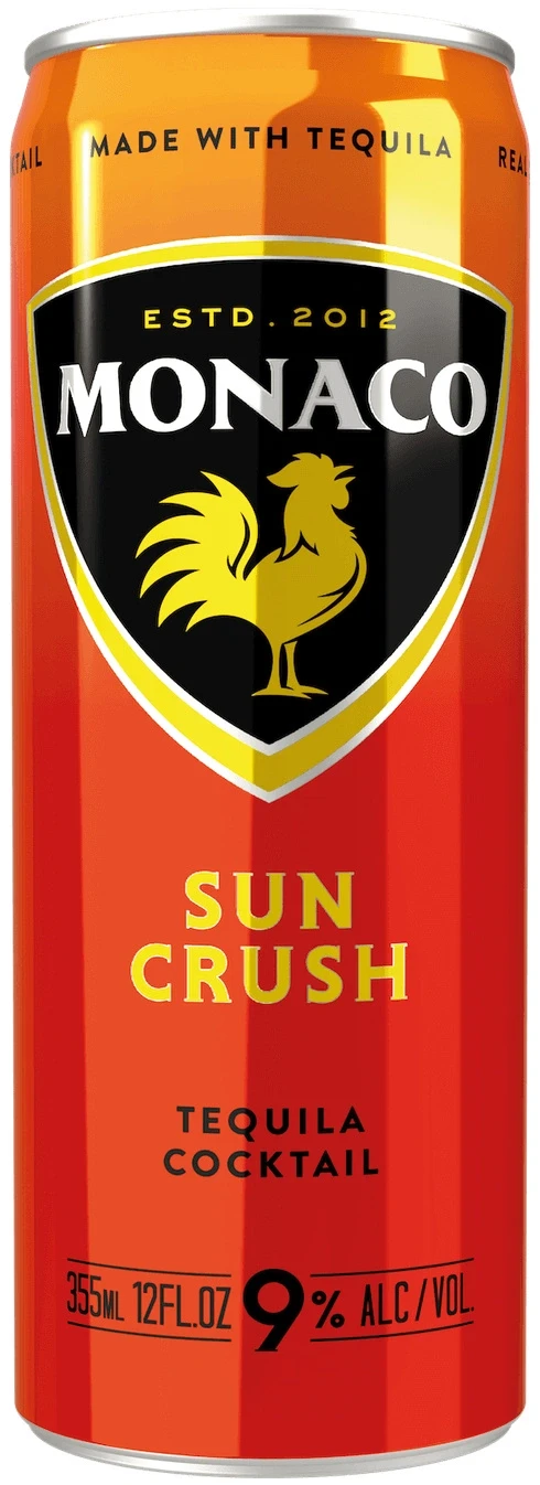 MONACO TEQUILA SUN CRUSH 12OZ