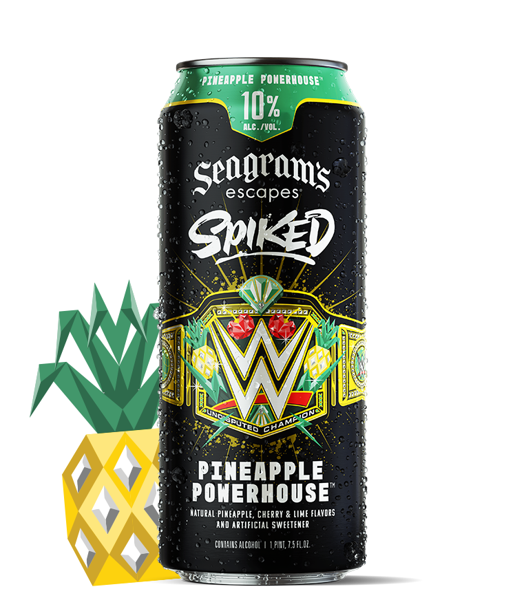 SEAGRAMS ESCAPES SPIKED PINEAPPLE POWERHOUSE CAN 24OZ