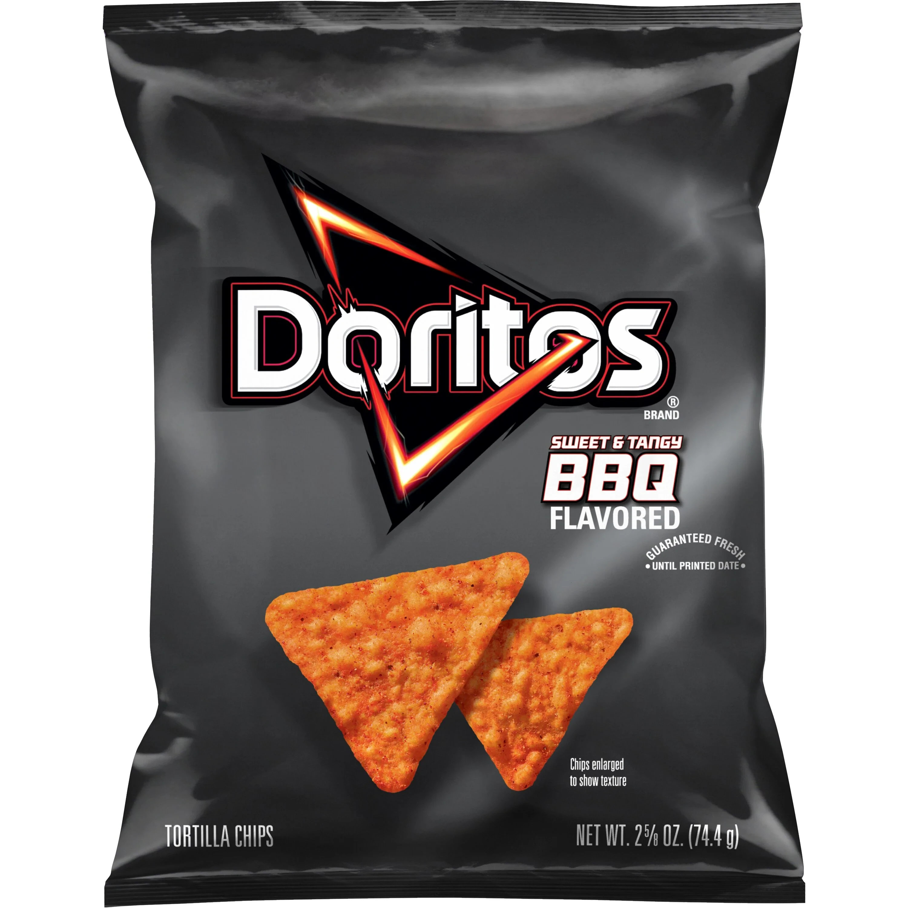 DORITOS SWEET & TANGY BBQ TORTILLA CHIPS 2.625OZ