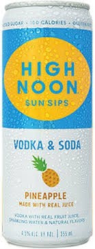 HIGHNOON PINEAPPLE 24OZ CAN
