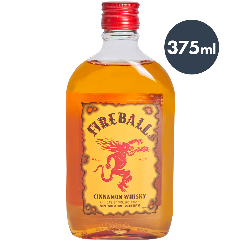 FIREBALL CINNAMON WHISKY 375ML