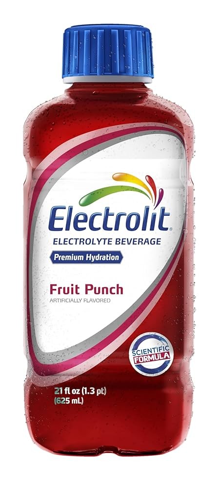 ELECTROLIT ELECTROLYTE BEVERAGE FRUIT PUNCH 21OZ
