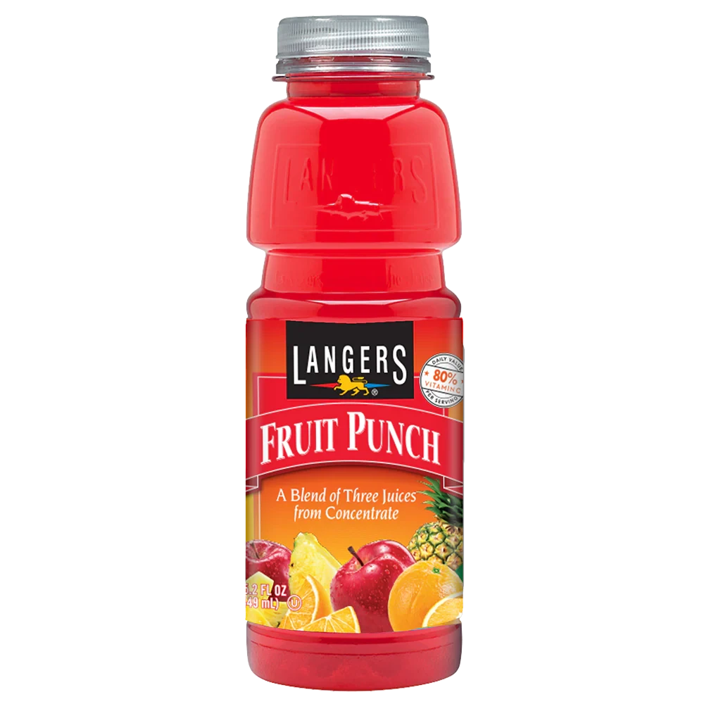 LANGERS FRUIT PUNCH JUICE 15.2OZ