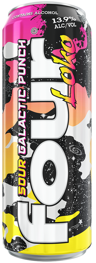 FOUR LOKO SOUR GALACTIC PUNCH 23.5OZ CAN
