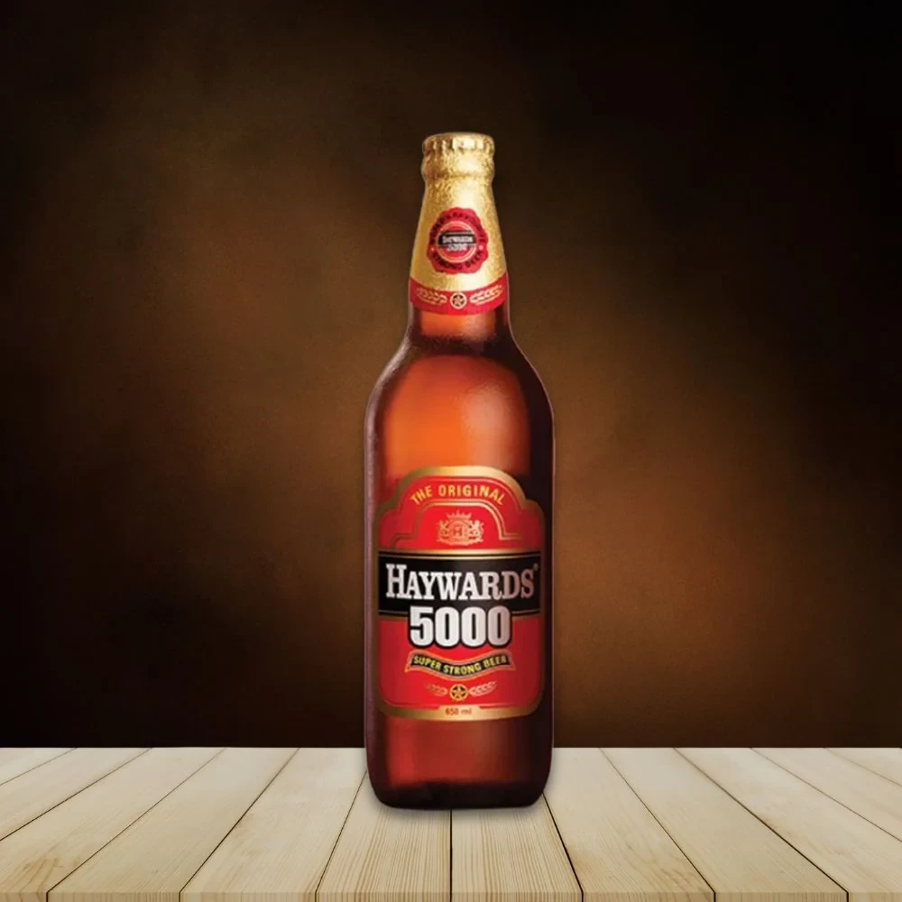 HAYWARDS 5000 INDIAN PREMIUM BEER BOTTLE 22OZ