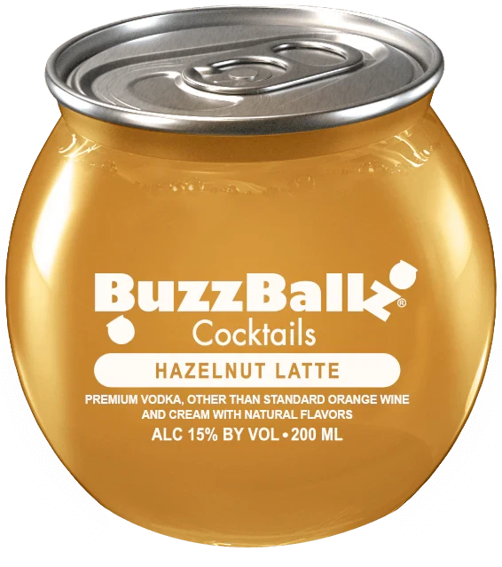 BUZZBALLZ HAZELNUT LATTE 200ML