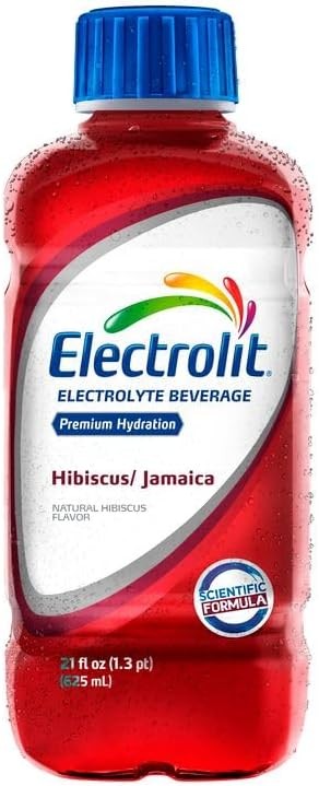 ELECTROLIT ELECTROLYTE BEVERAGE HIBISCUS/JAMAICA 21OZ