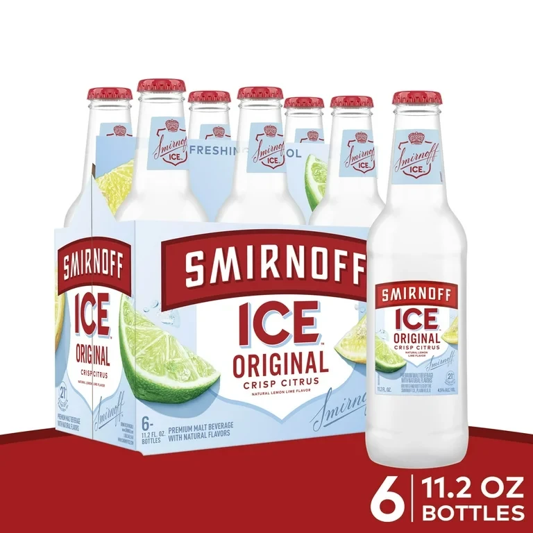 SMIRNOFF ICE ORIGINAL CRISP CITRUS 6PK