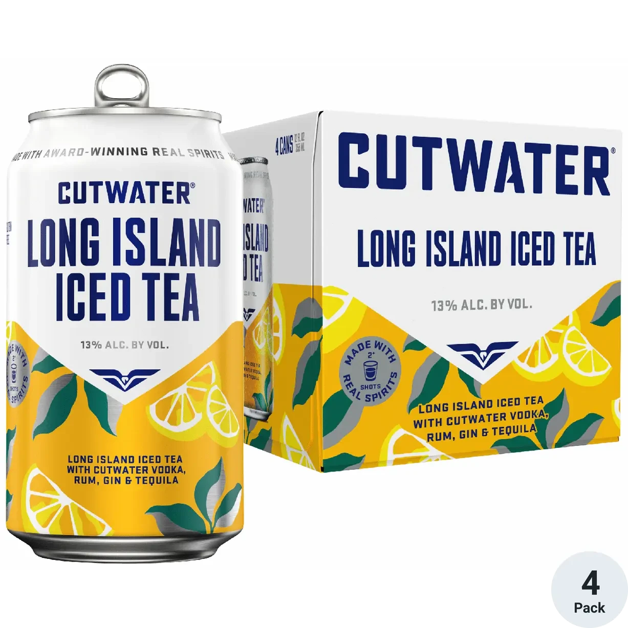 CUTWATER LONG ISLAND ICED TEA COCKTAIL CANS 4PK