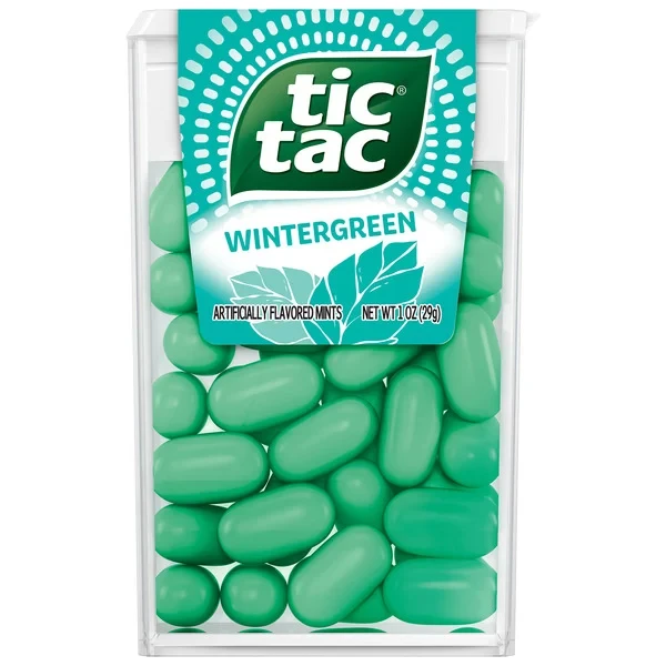 TIC TAC WINTERGREEN FRESH BREATH MINTS 1OZ