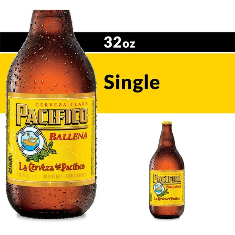 PACIFICO CLARA CERVEZA BOTTLE 32OZ