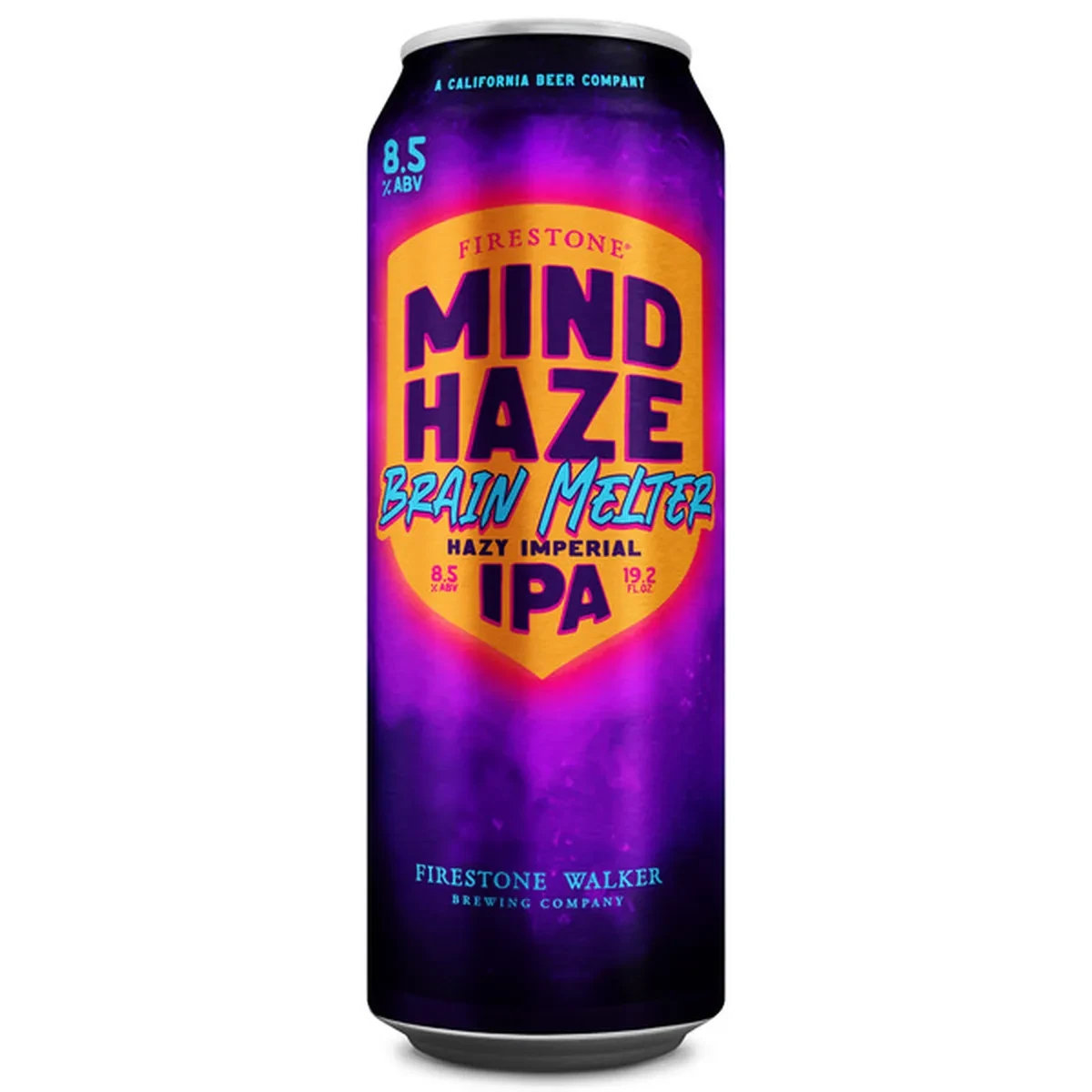 FIRESTONE MIND HAZE BRAIN MELTER IPA 19.2OZ