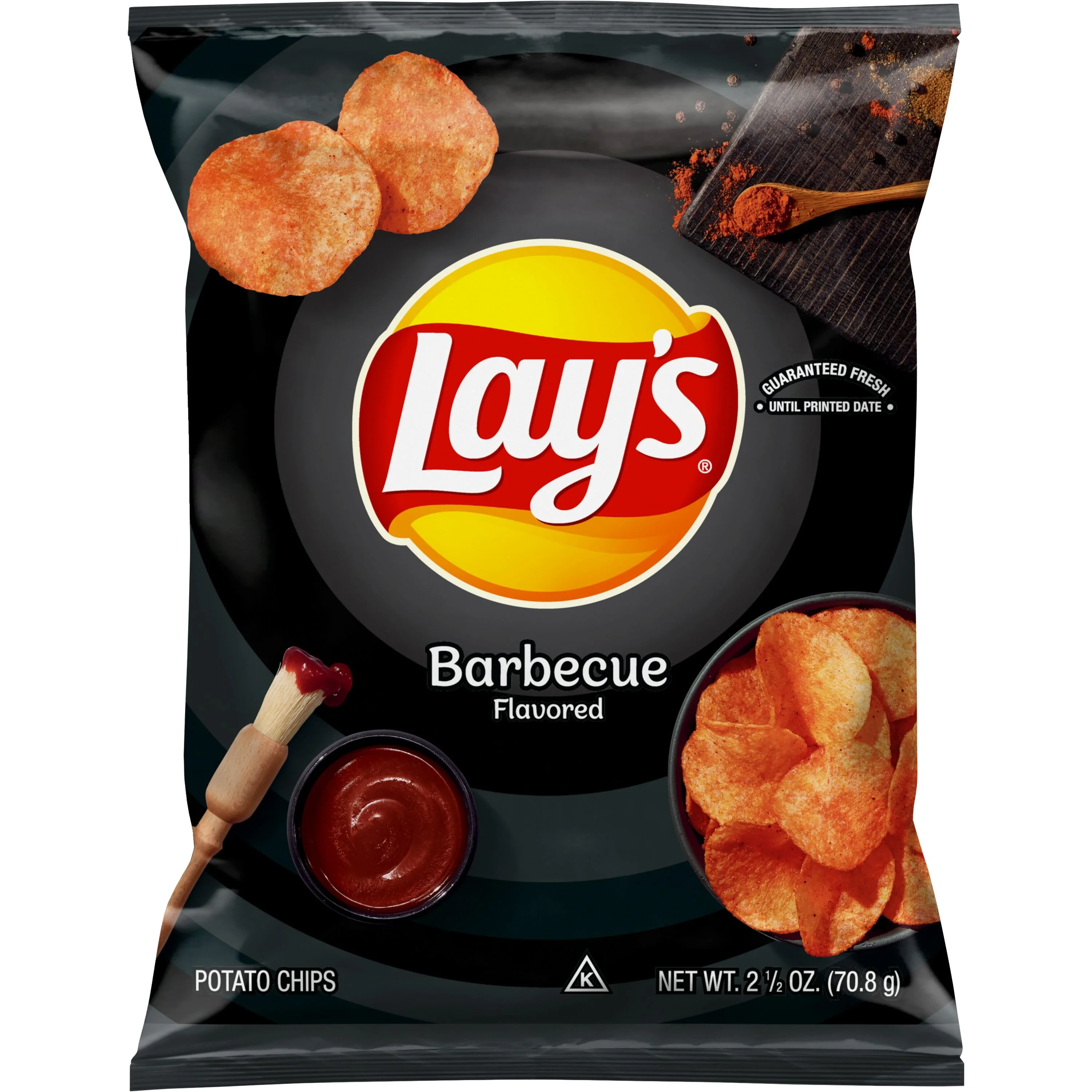 LAY'S BARBECUE FLAVORED POTATO CHIPS 2.5OZ