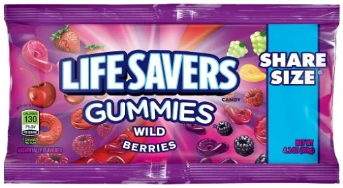 LIFE SAVERS WILD BERRIES GUMMIES CANDY 4.2OZ
