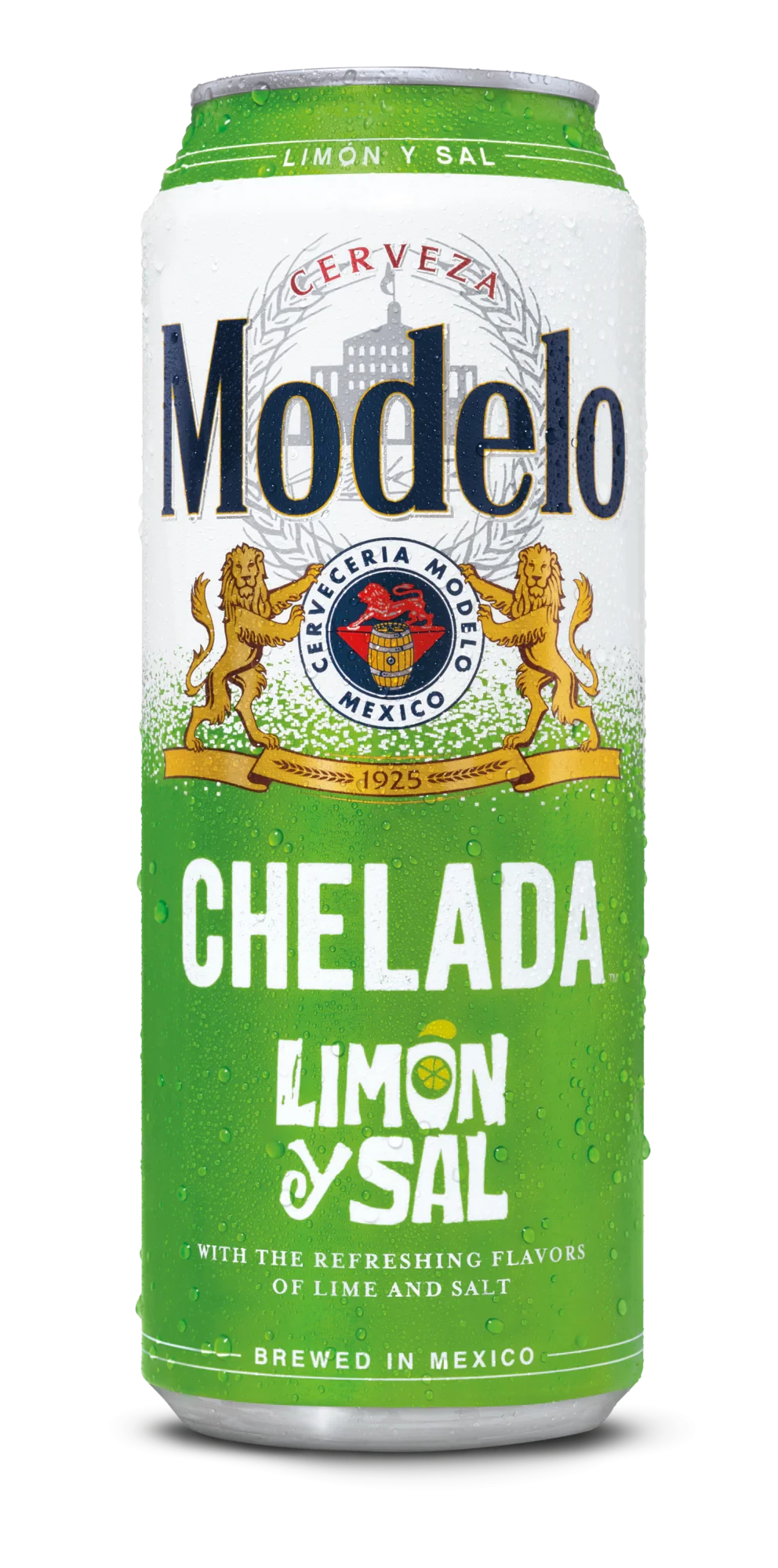 MODELO CHELADA LIMON Y SAL BEER CAN 24OZ