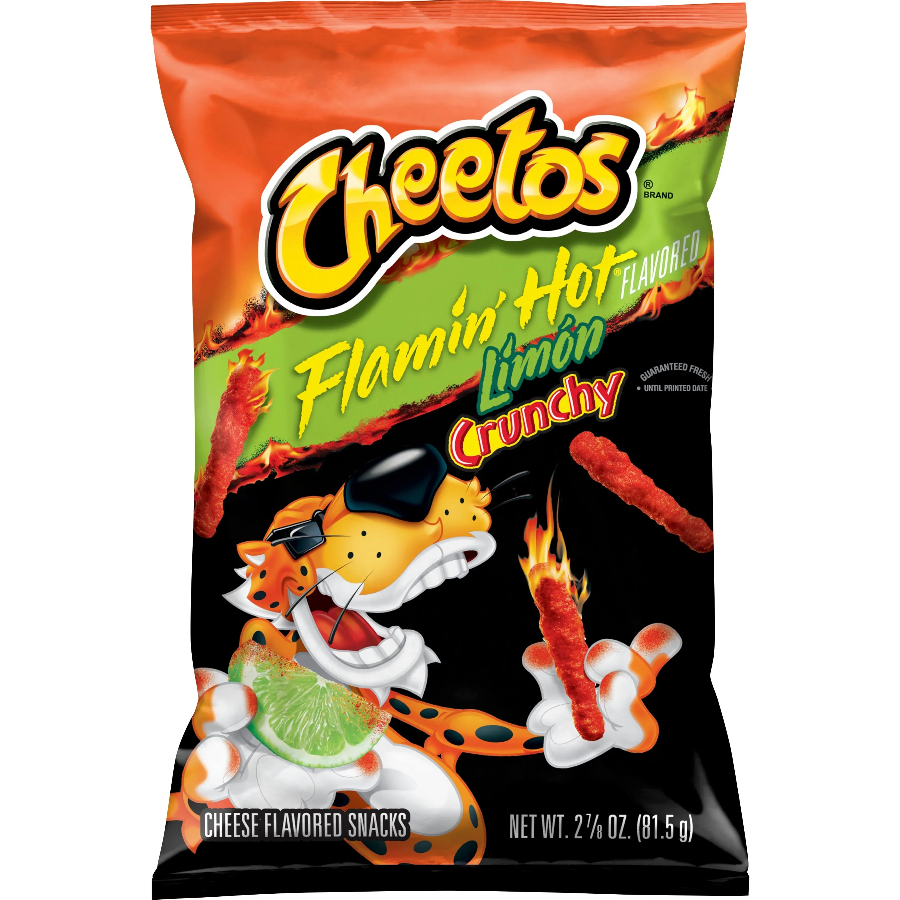 CHEETOS CRUNCHY FLAMIN HOT LIMON 2.875OZ