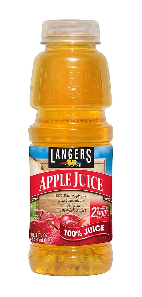 LANGERS APPLE JUICE 15.2OZ