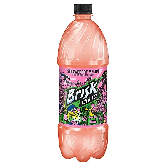 BRISK STRAWBERRY LEMON ICED TEA DRINK 1LT