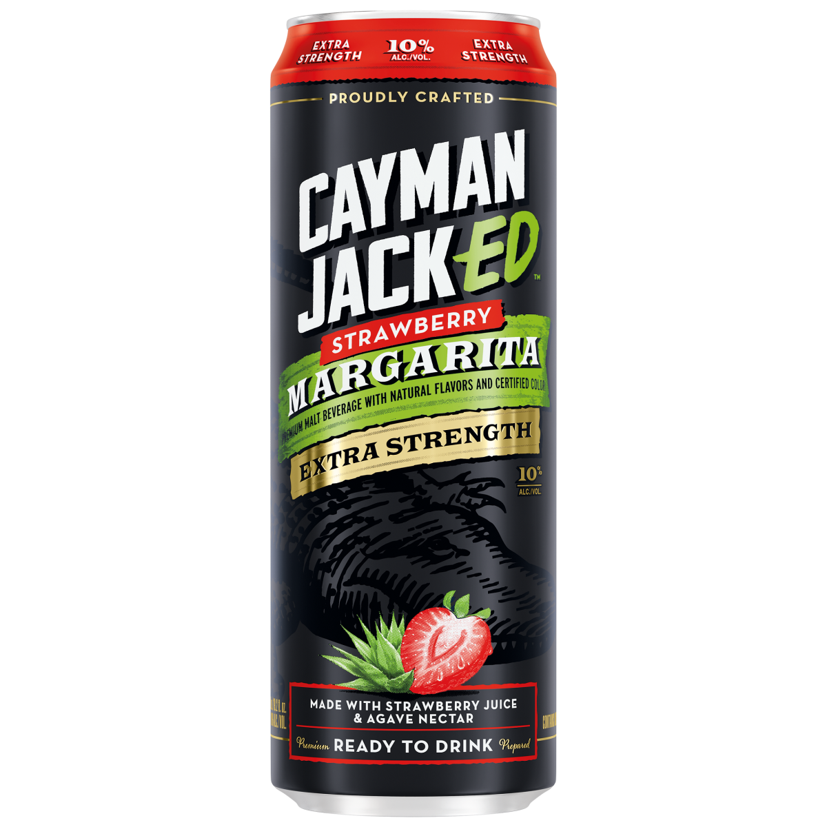 CAYMAN JACKED STRAWBERRY MARGARITA 19.2OZ