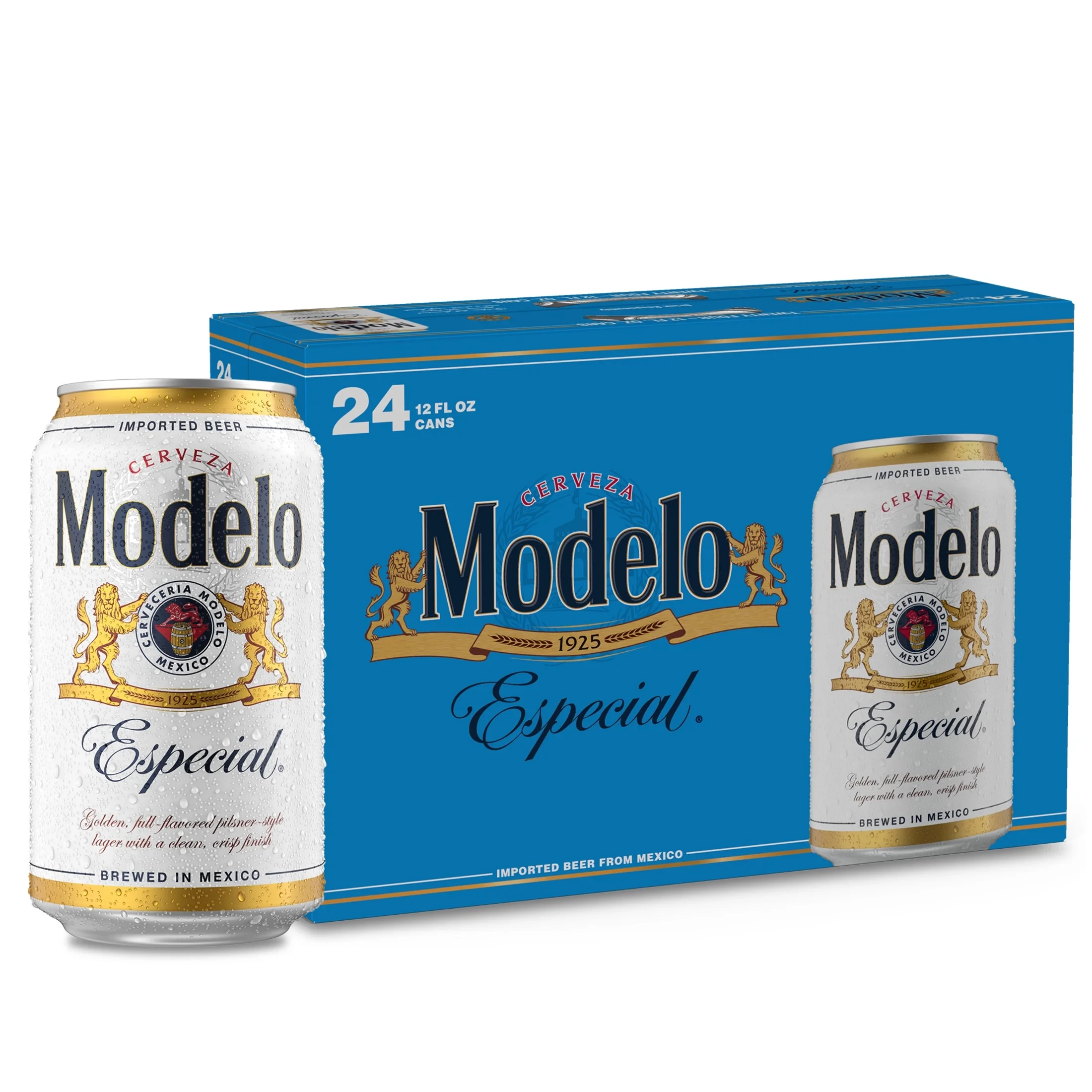 MODELO ESPECIAL MEXICAN LAGER BEER CAN 24PK