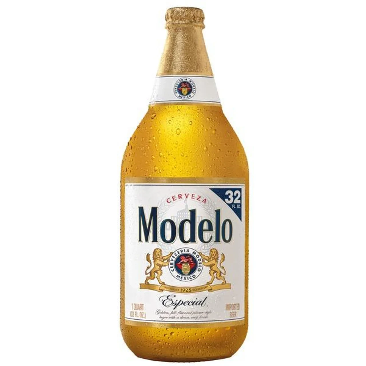 MODELO ESPECIAL MEXICAN LAGER BEER BOTTLE 32OZ