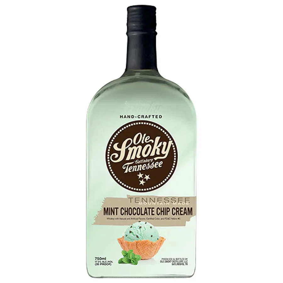 OLE SMOKY MINT CHOCOLATE CHIP CREAM 750ML