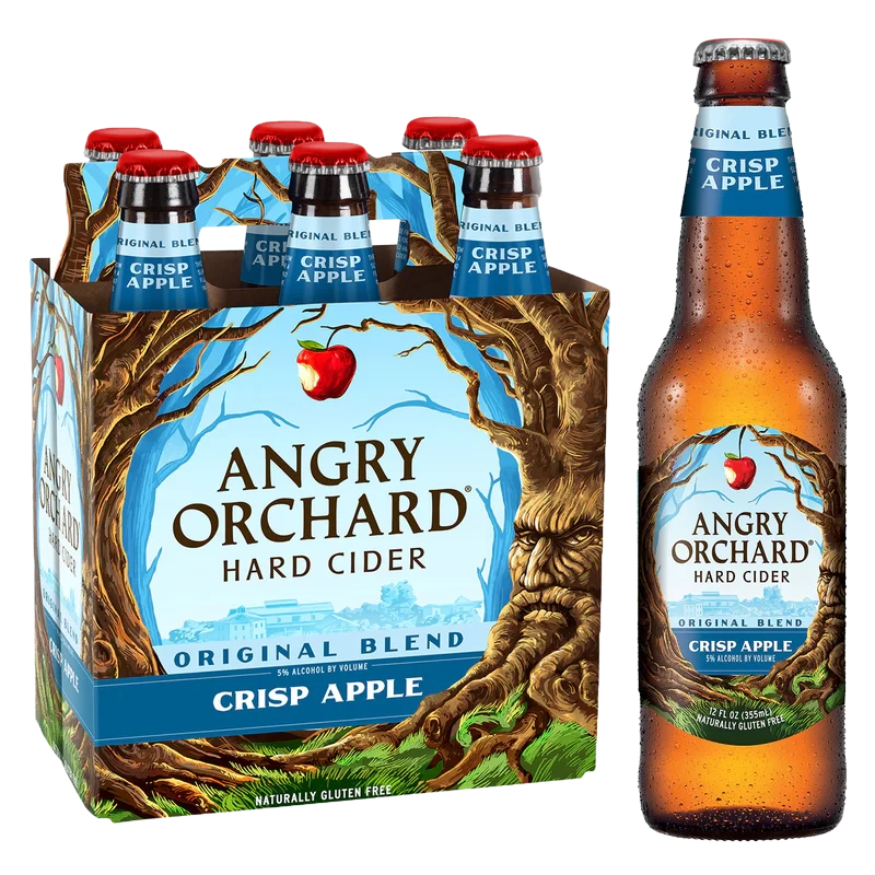 ANGRY ORCHARD CRISP APPLE HARD CIDER 6PK