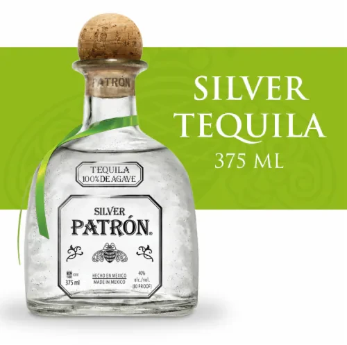 PATRON SILVER TEQUILA 375ML