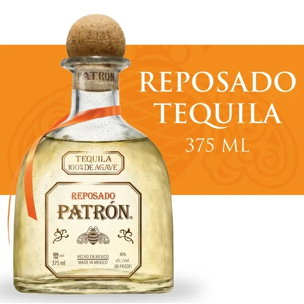 PATRON REPOSADO TEQUILA 375ML