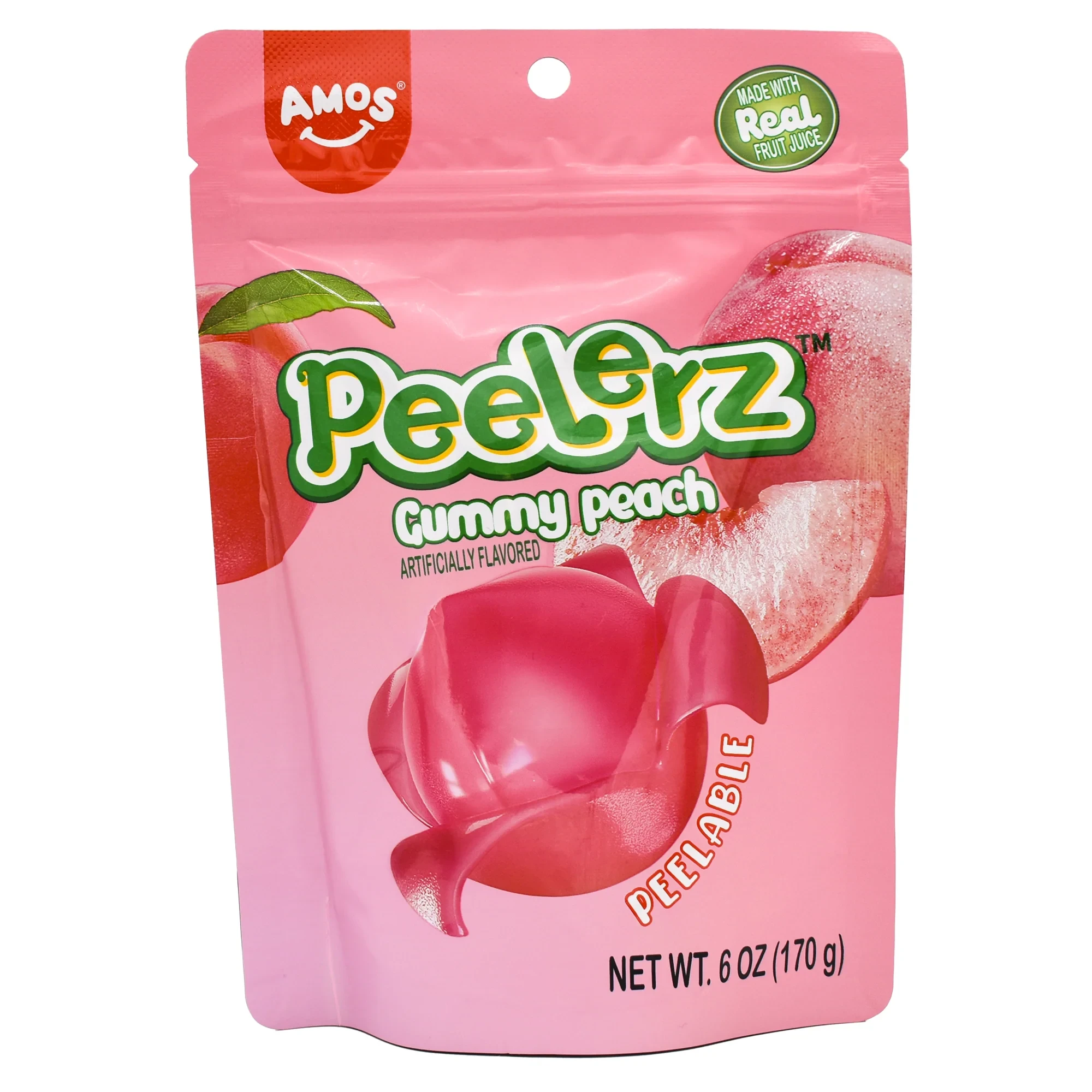 PEELERZ GUMMY PEACH PEELABLE 6OZ
