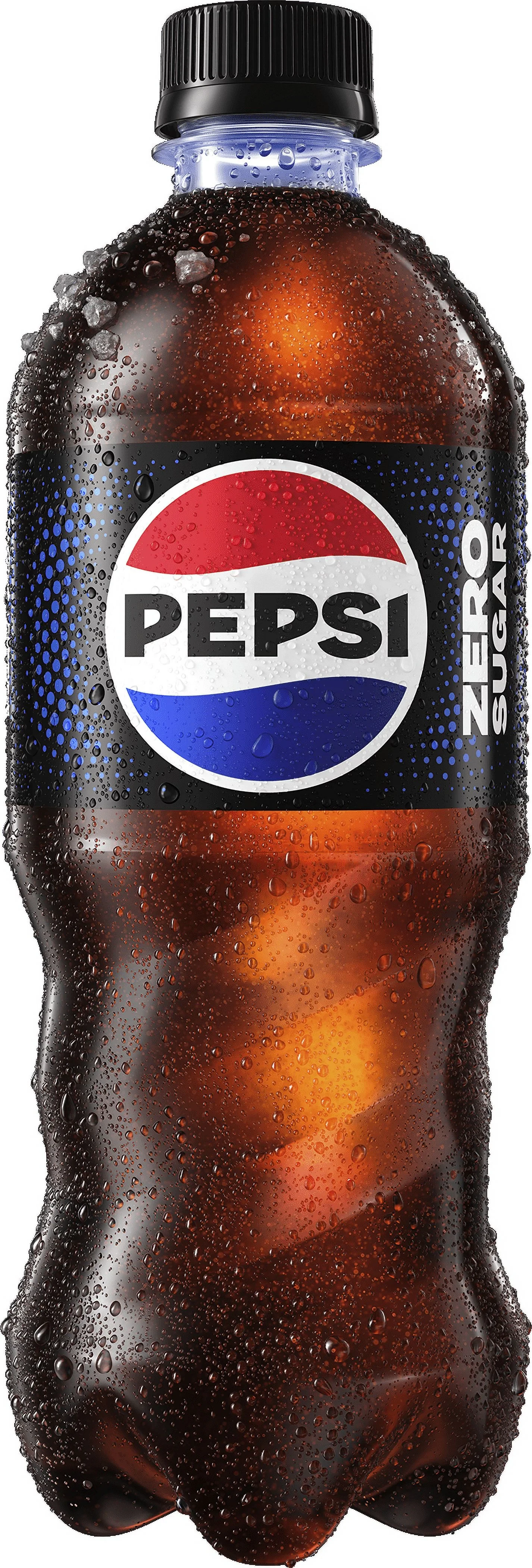 PEPSI ZERO SUGAR SODA 20OZ