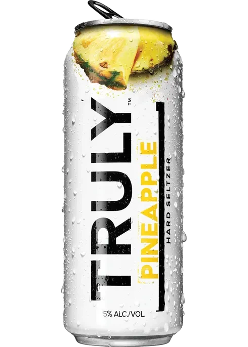 TRULY PINEAPPLE HARD SELTZER 24OZ