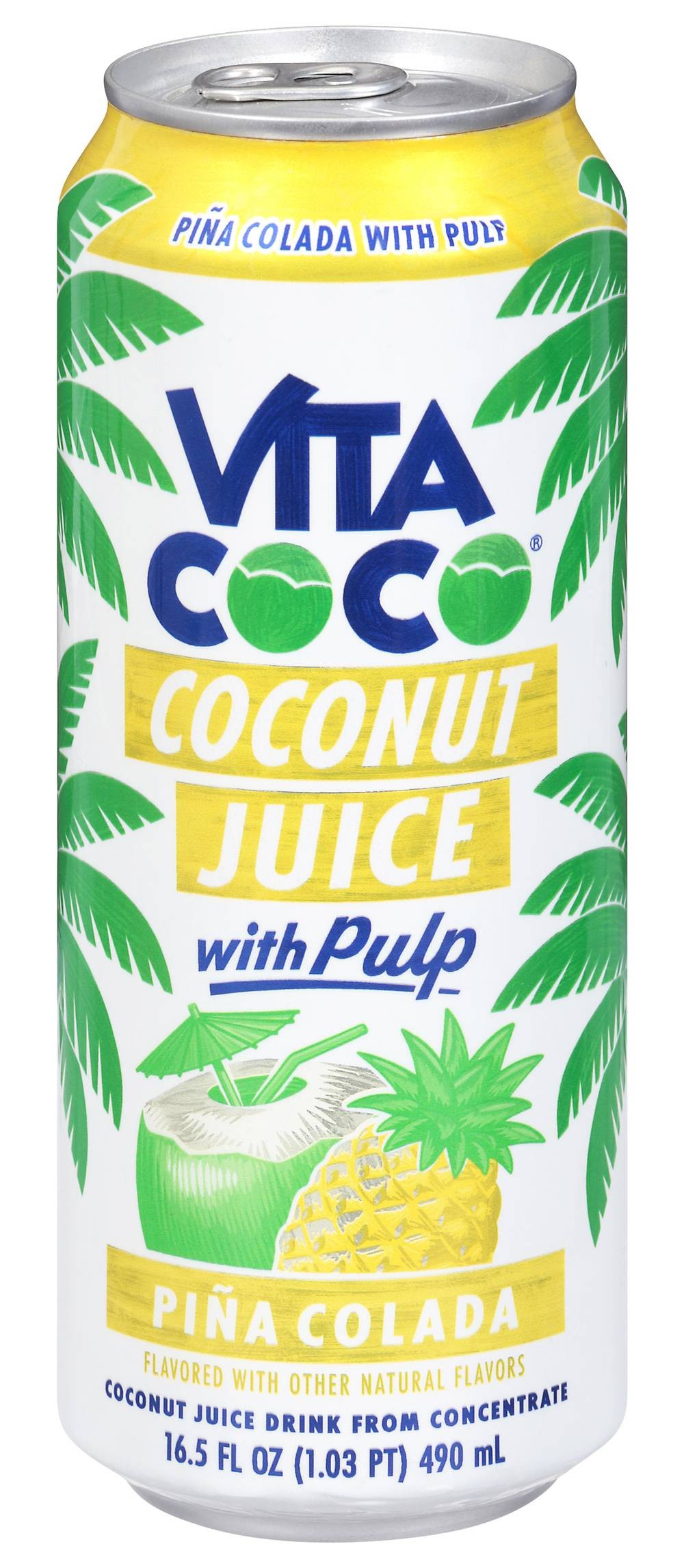 VITA COCO COCONUT JUICE WITH PULP (PINA COLADA) 16.5OZ