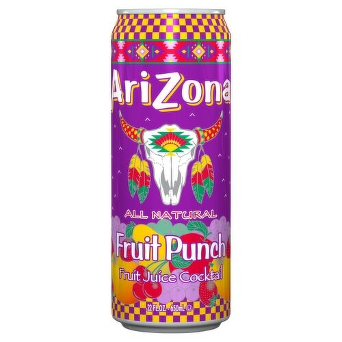 ARIZONA FRUIT PUNCH JUICE COCKTAIL 22OZ