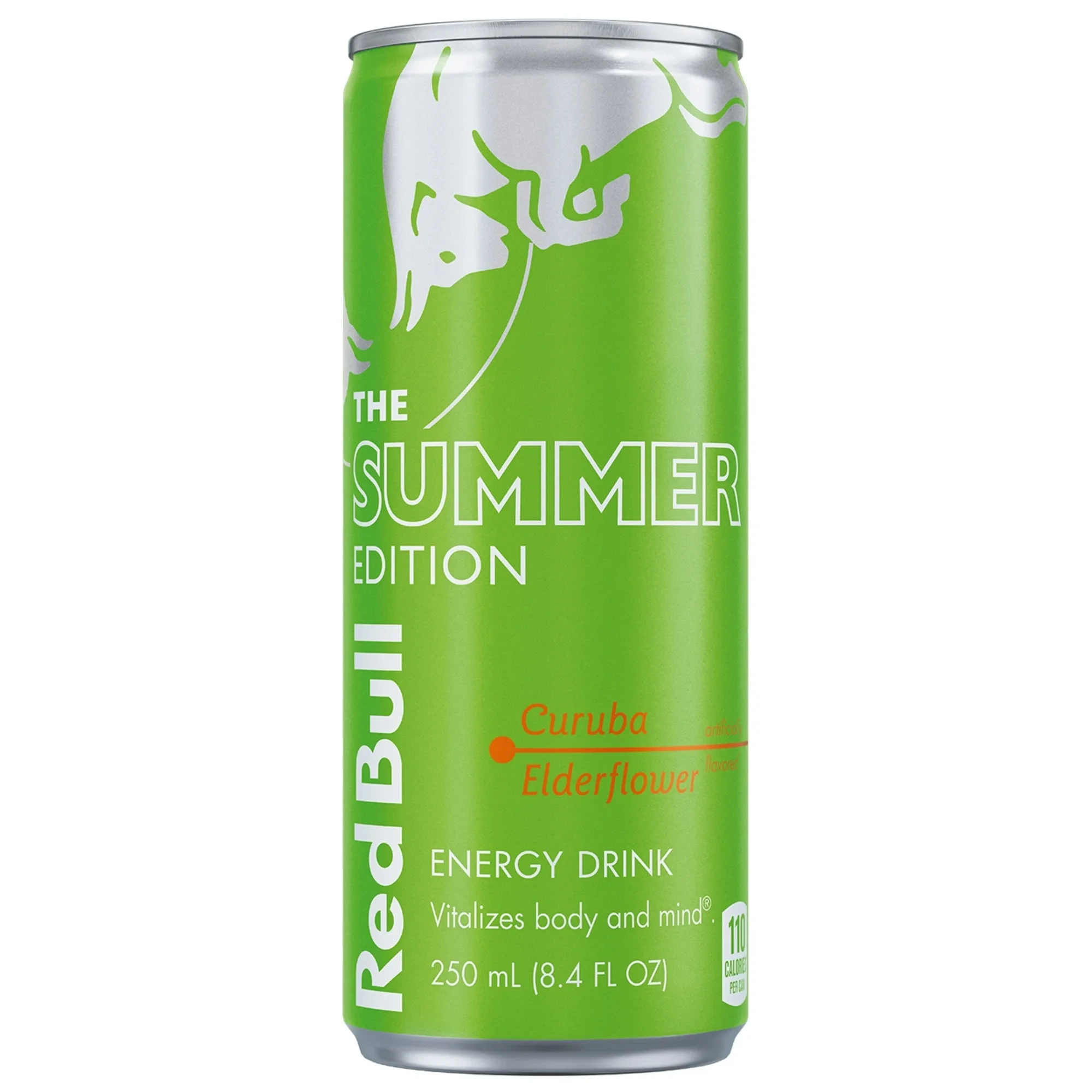 REDBULL GREEN EDITION CURUBA-ELDERFLOWER ENERGY DRINK 8.4OZ