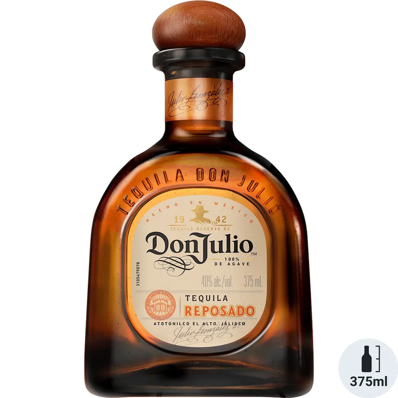 DON JULIO REPOSADO TEQUILA 375ML