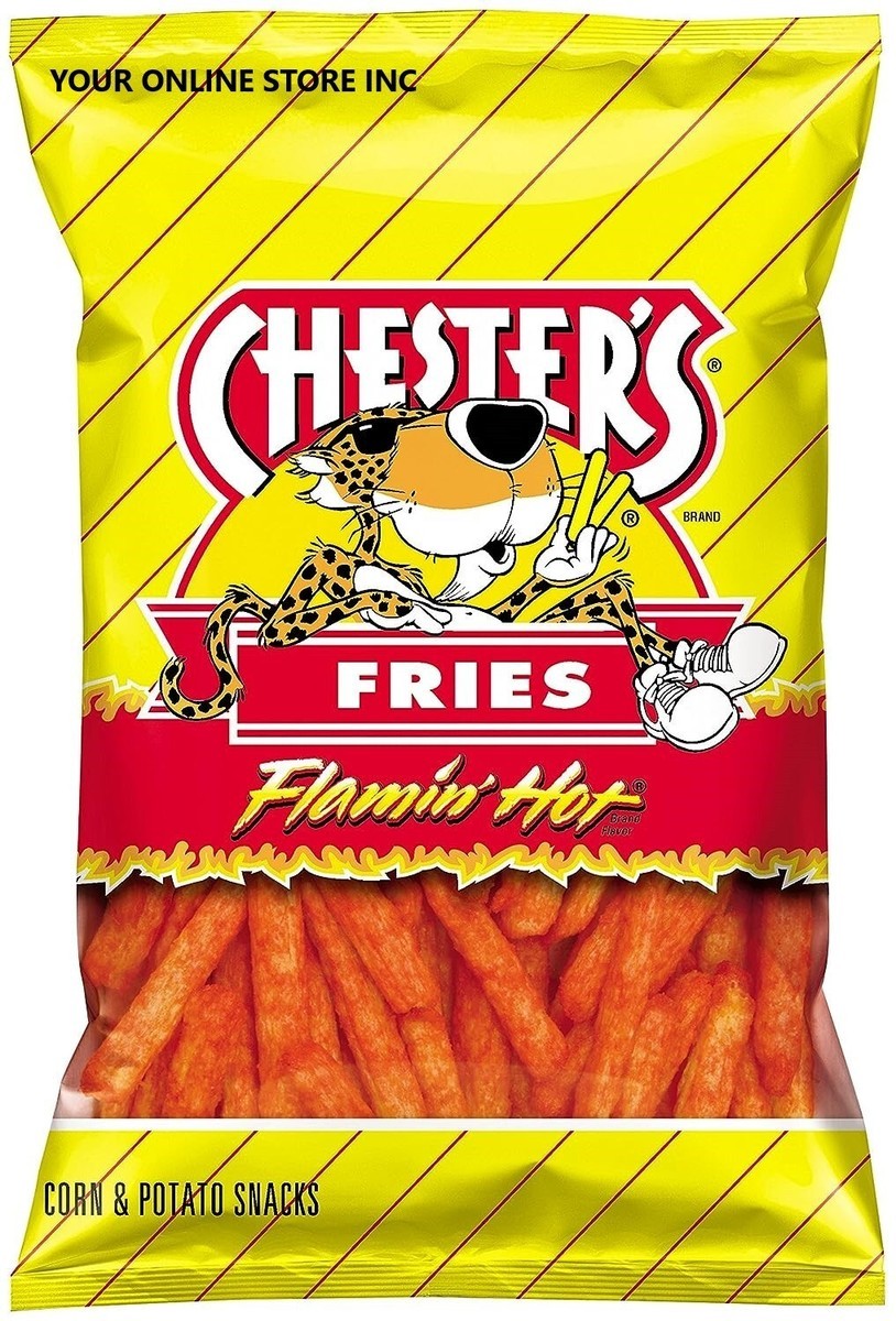 CHESTERS FRIES FLAMIN HOT 3.125OZ