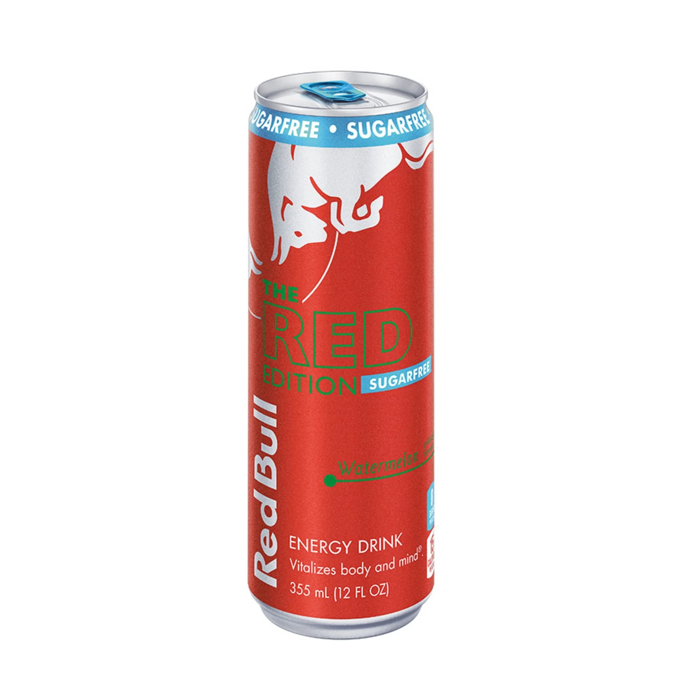 REDBULL RED EDITION WATERMELON SUGAR FREE ENERGY DRINK 12OZ