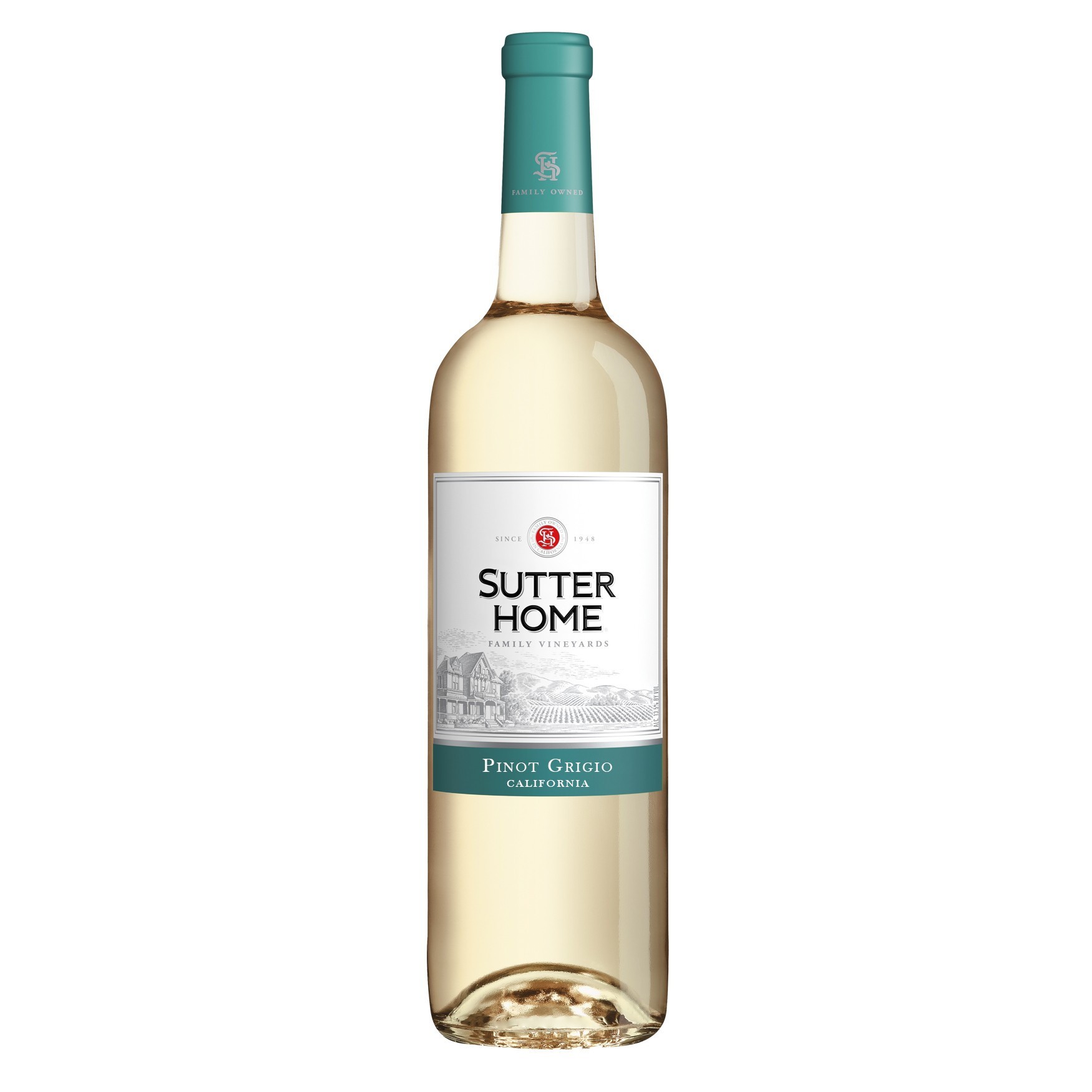 SUTTERHOME PINOT GRIGIO 750ML