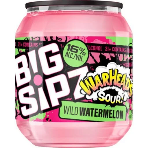 BIG SIPZ WARHEADS WILD WATERMELON 200ML