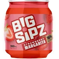 200BIGSIPZ STRABERRY MARGARITA
