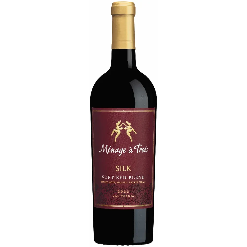 MENAGE A TROIS SILK SOFT RED BLEND 750ML