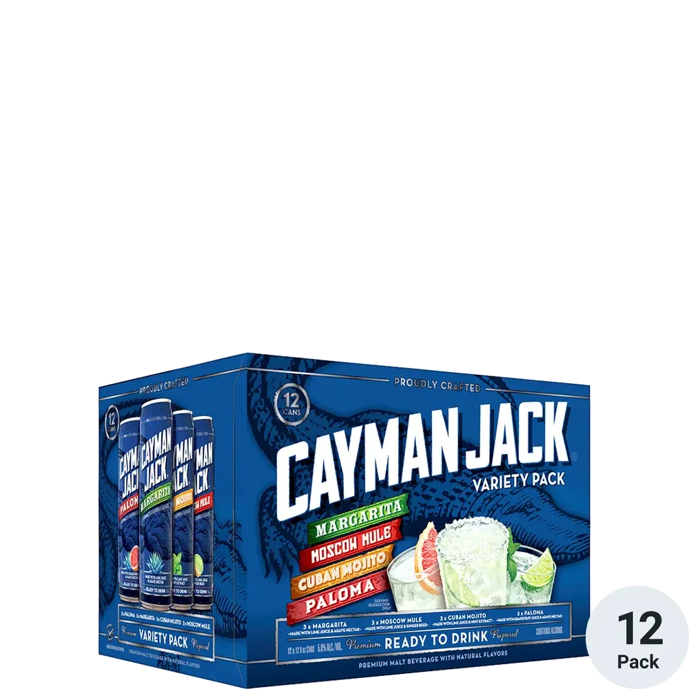 CAYMAN JACK VARIETY 12PK