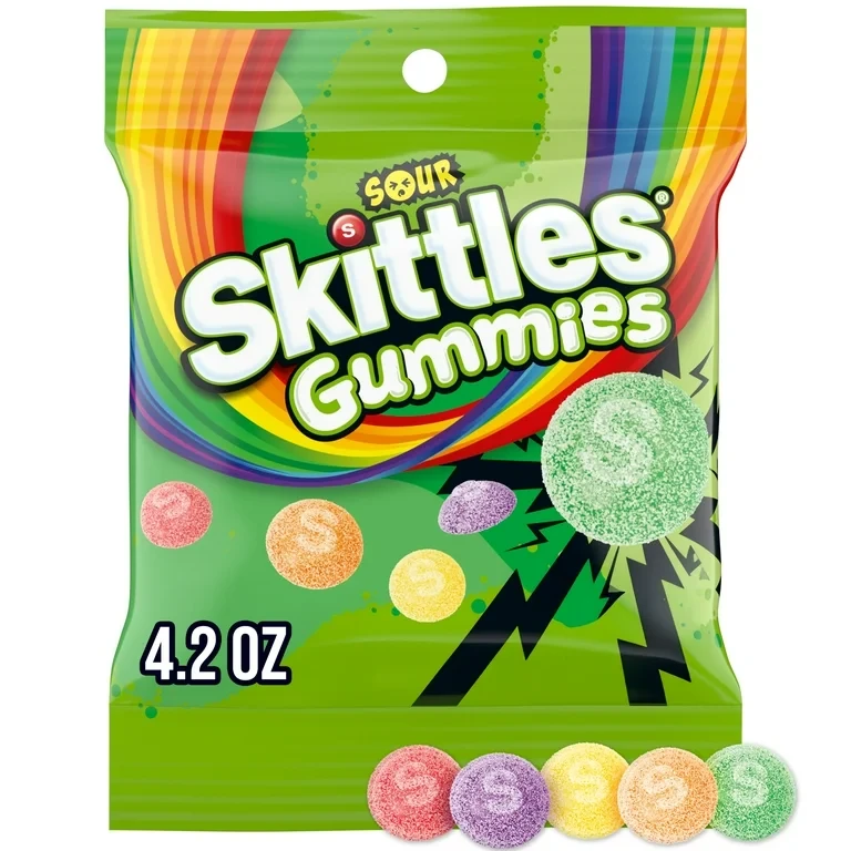 SKITTLES SOUR GUMMIES BAG