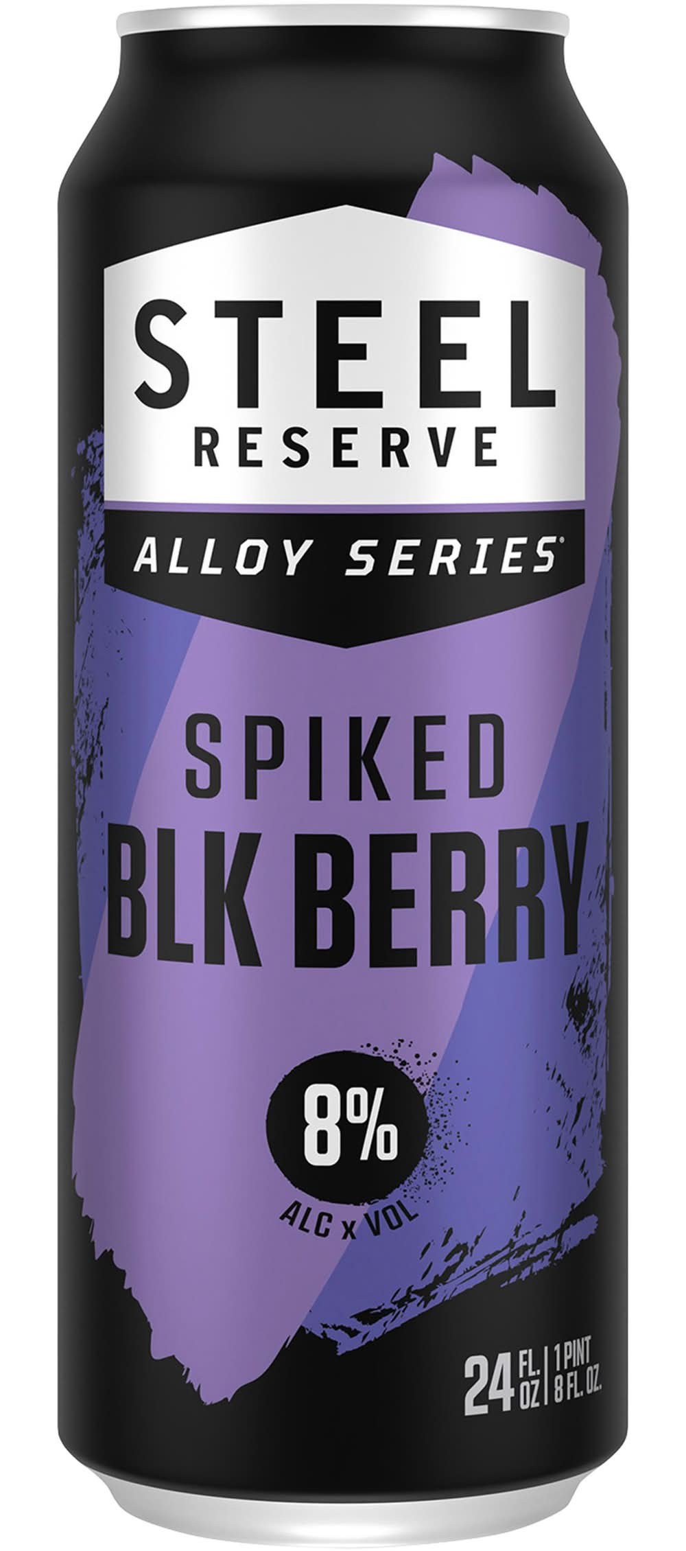 Steel BLK BRY 16oz
