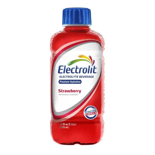 ELECTROLIT ELECTROLYTE BEVERAGE STRAWBERRY 21OZ