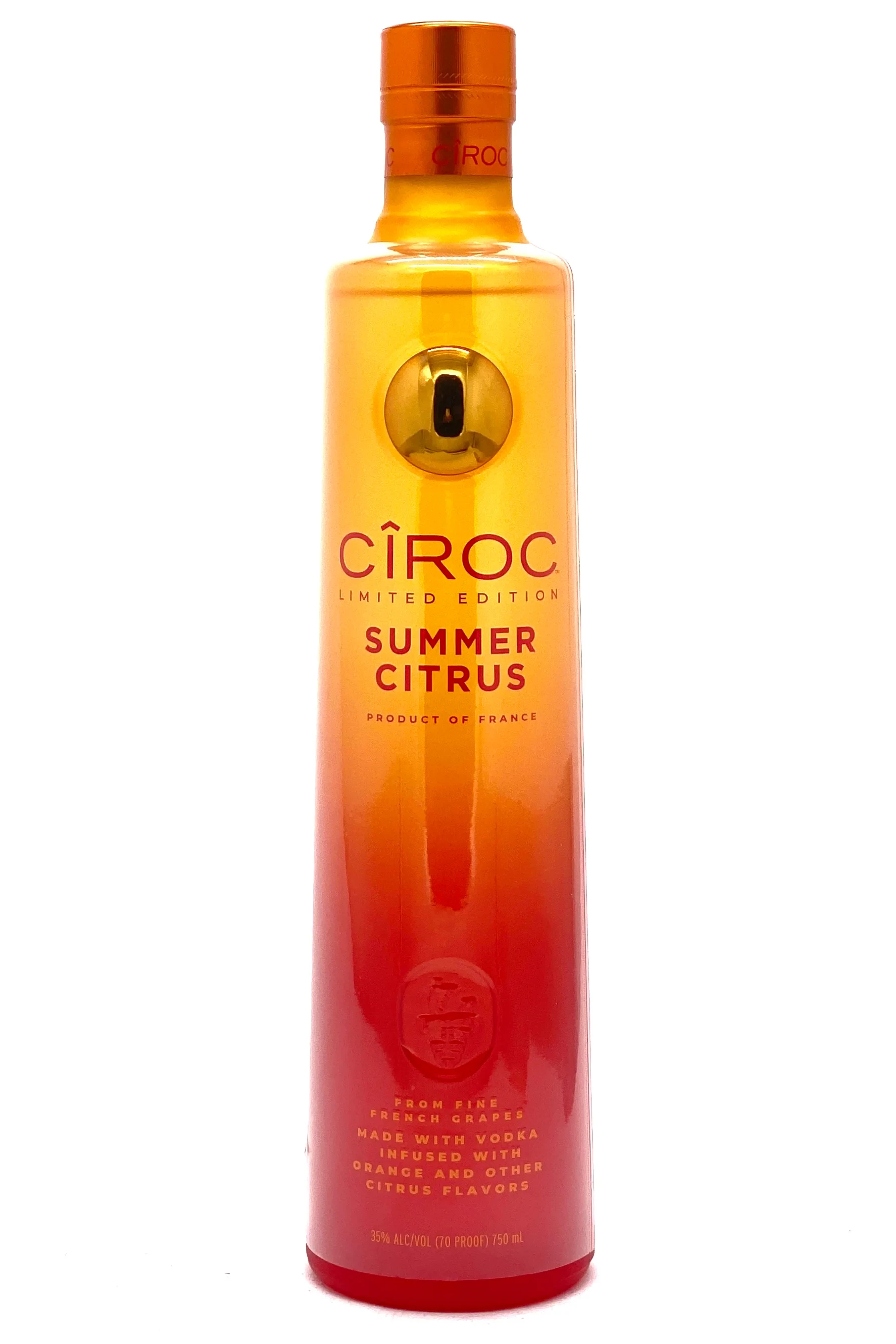 CIROC SUMMER CITRUS VODKA 750ML