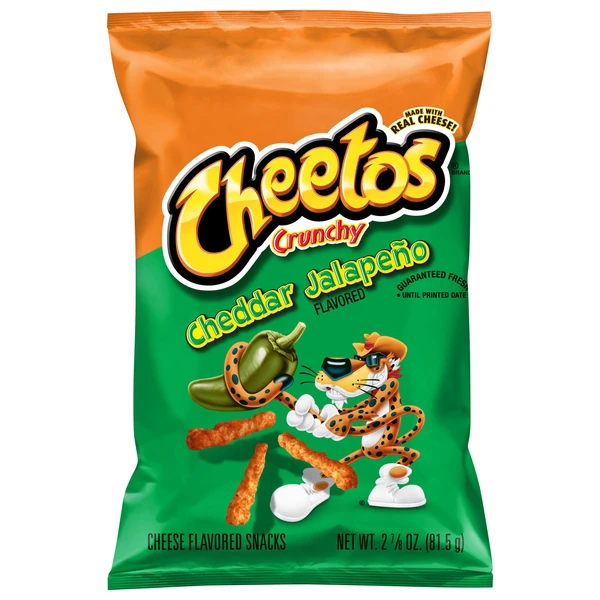 CHEETOS CRUNCHY CHEDDAR JALAPENO 2.87OZ